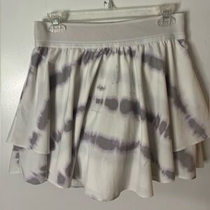 White and light purple Lululemon tennis skirt